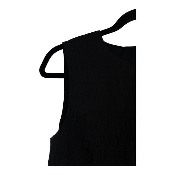 Theory Womens size 6 dress black sleeveless shift - Picture 3 of 5
